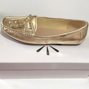 Isaac Mizrahi Leather Moccasins with Tassel